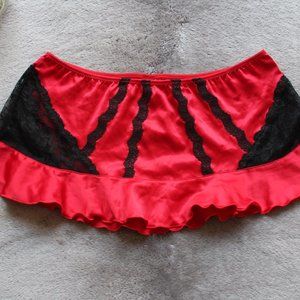 Silk & Lace Lingerie Skirt
